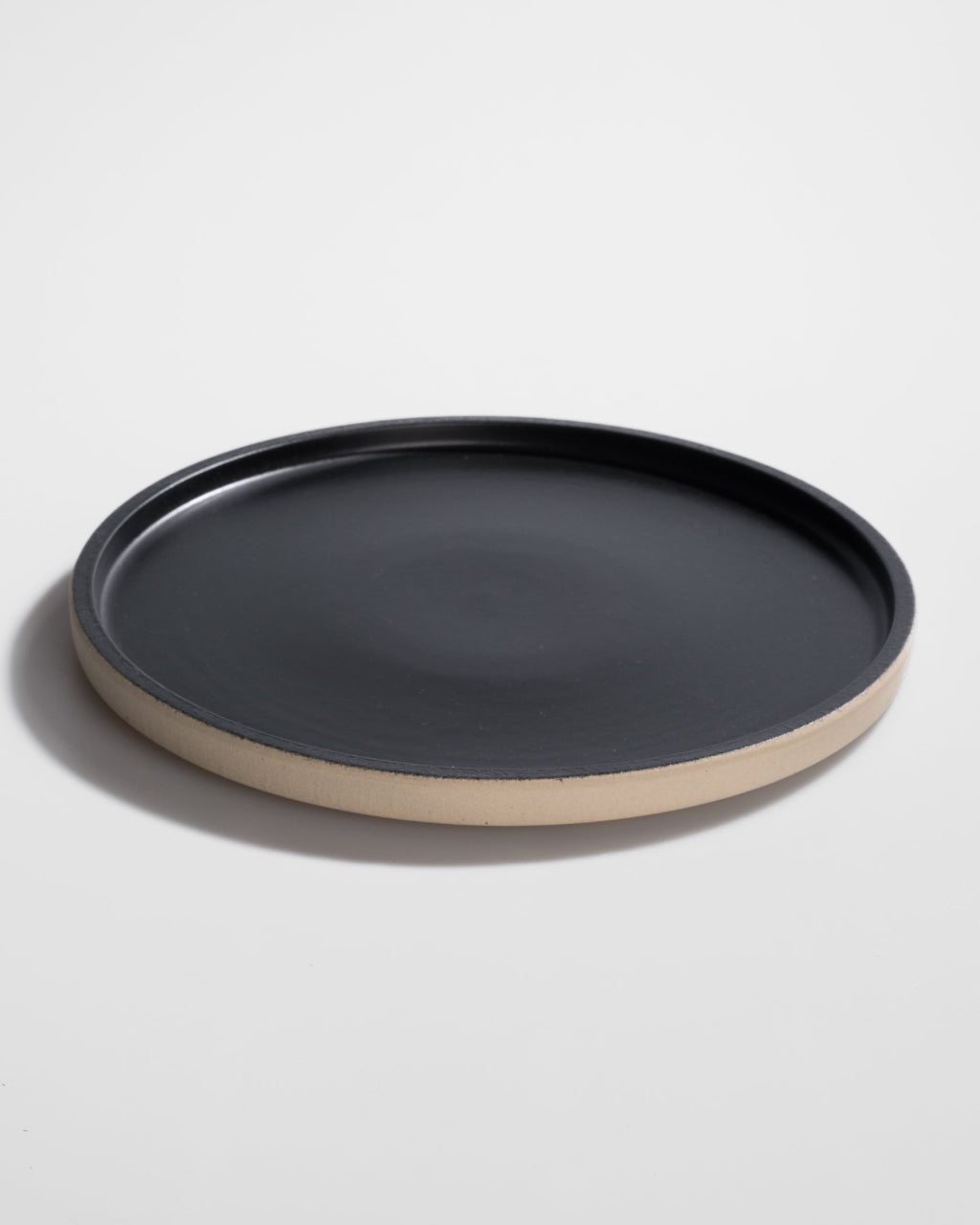 Handgemachtes Keramik Geschirr schwarz matt