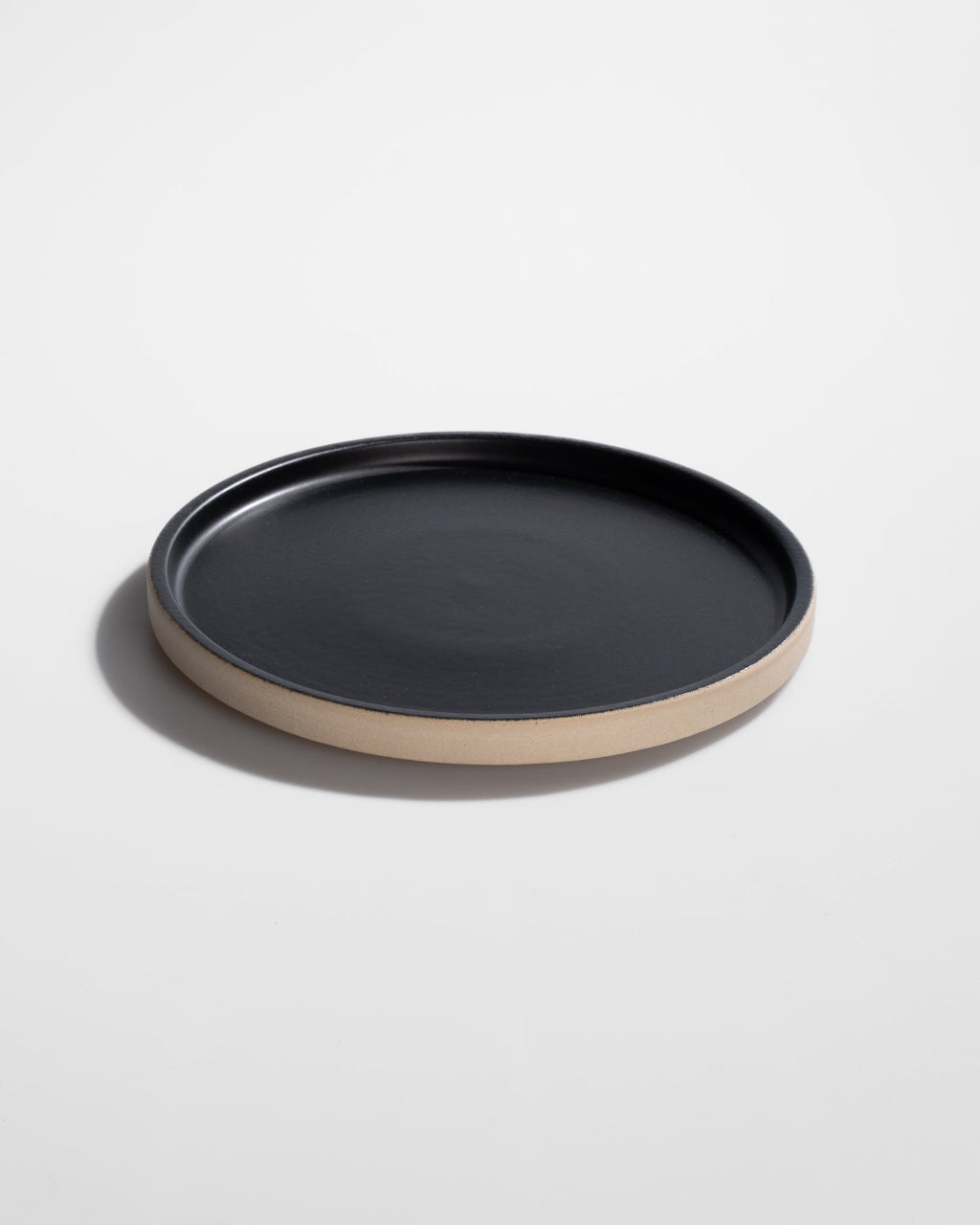 Handgemachtes Keramik Geschirr schwarz matt