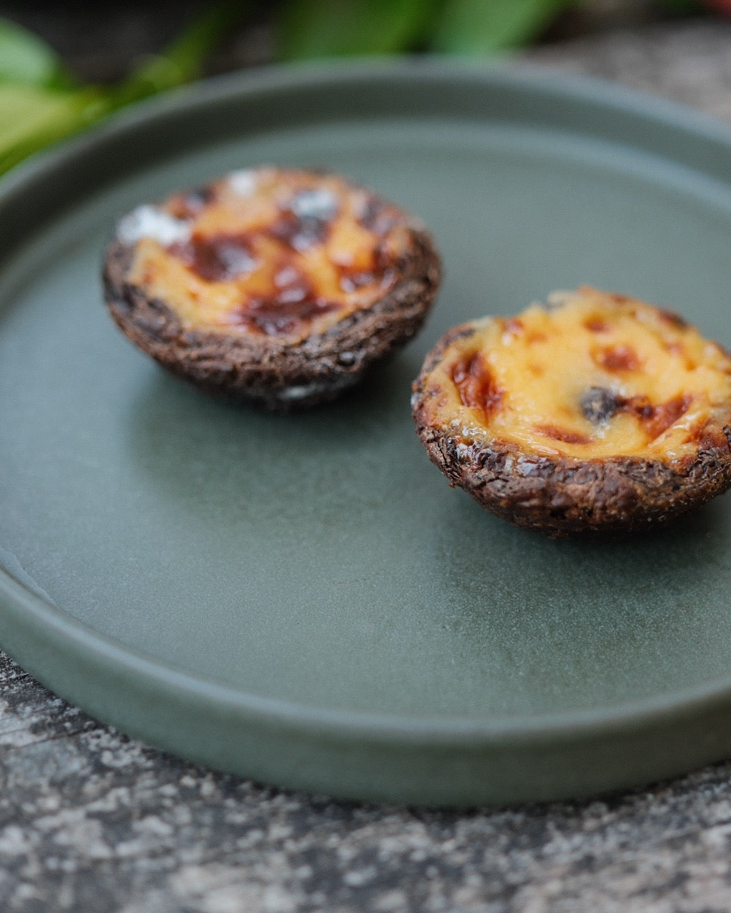 Handgemachtes Keramik Geschirr grün