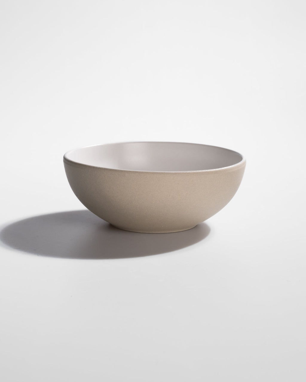 Handgemachtes Keramik Geschirr weiß matt