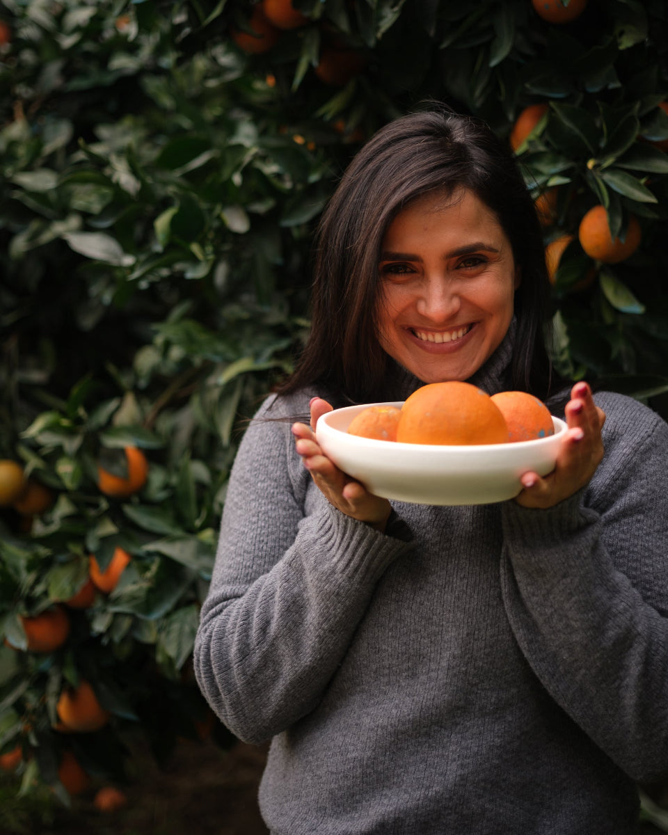 Handgemachtes Keramik Geschirr weiß