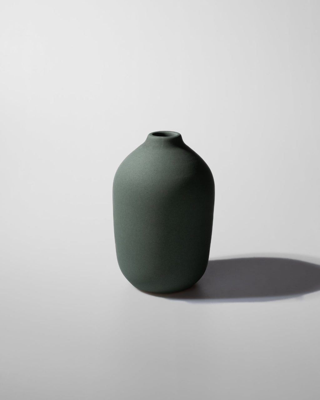 Handgemachte Design Keramik Vase grün