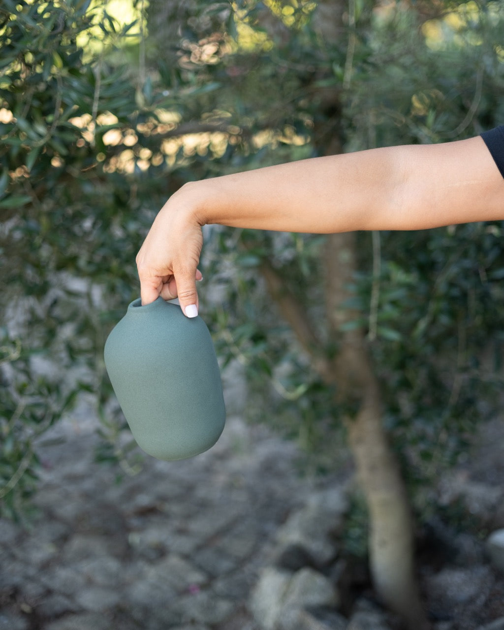 Handgemachte Design Keramik Vase Made in Portugal