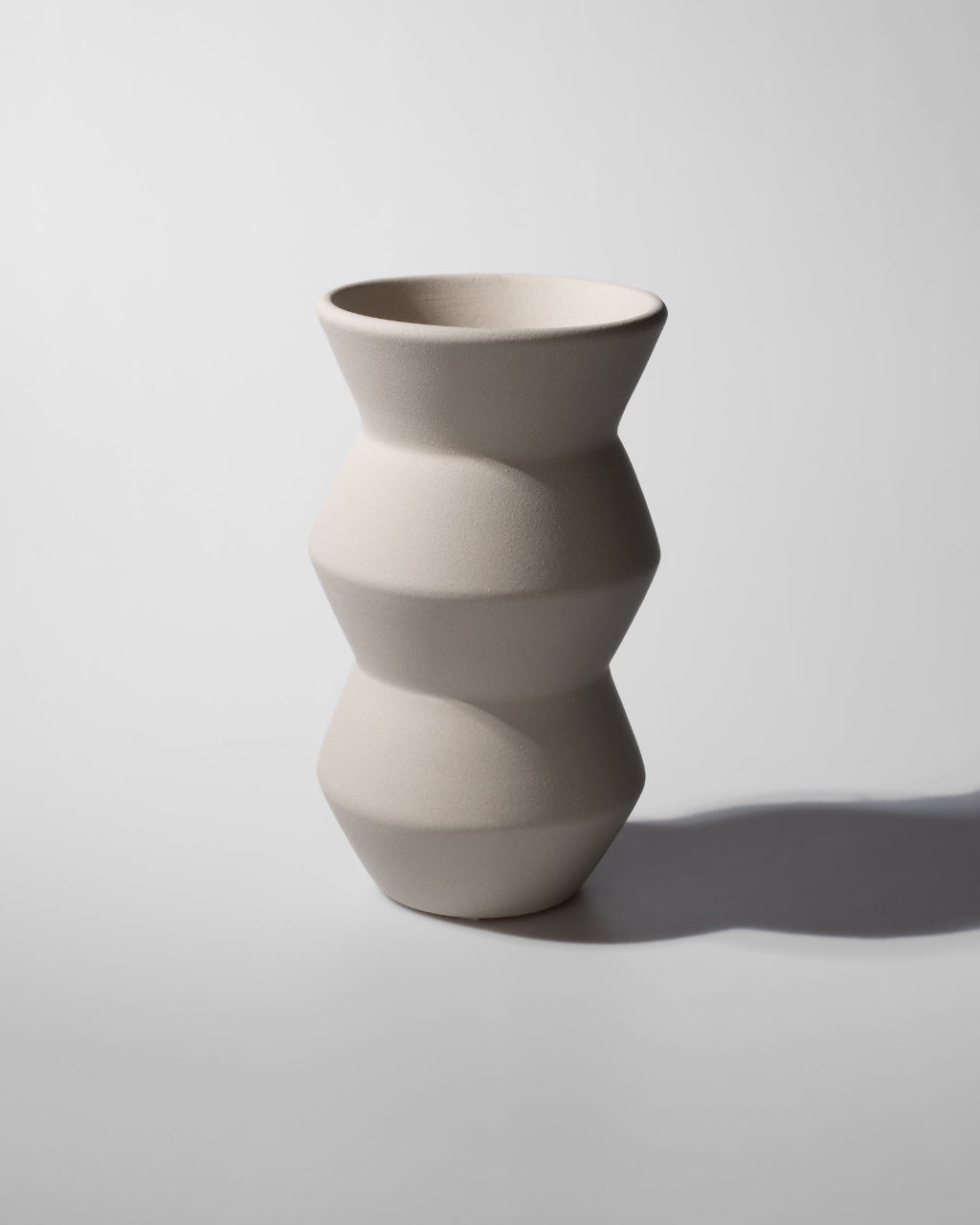 Design Keramik Vase beige