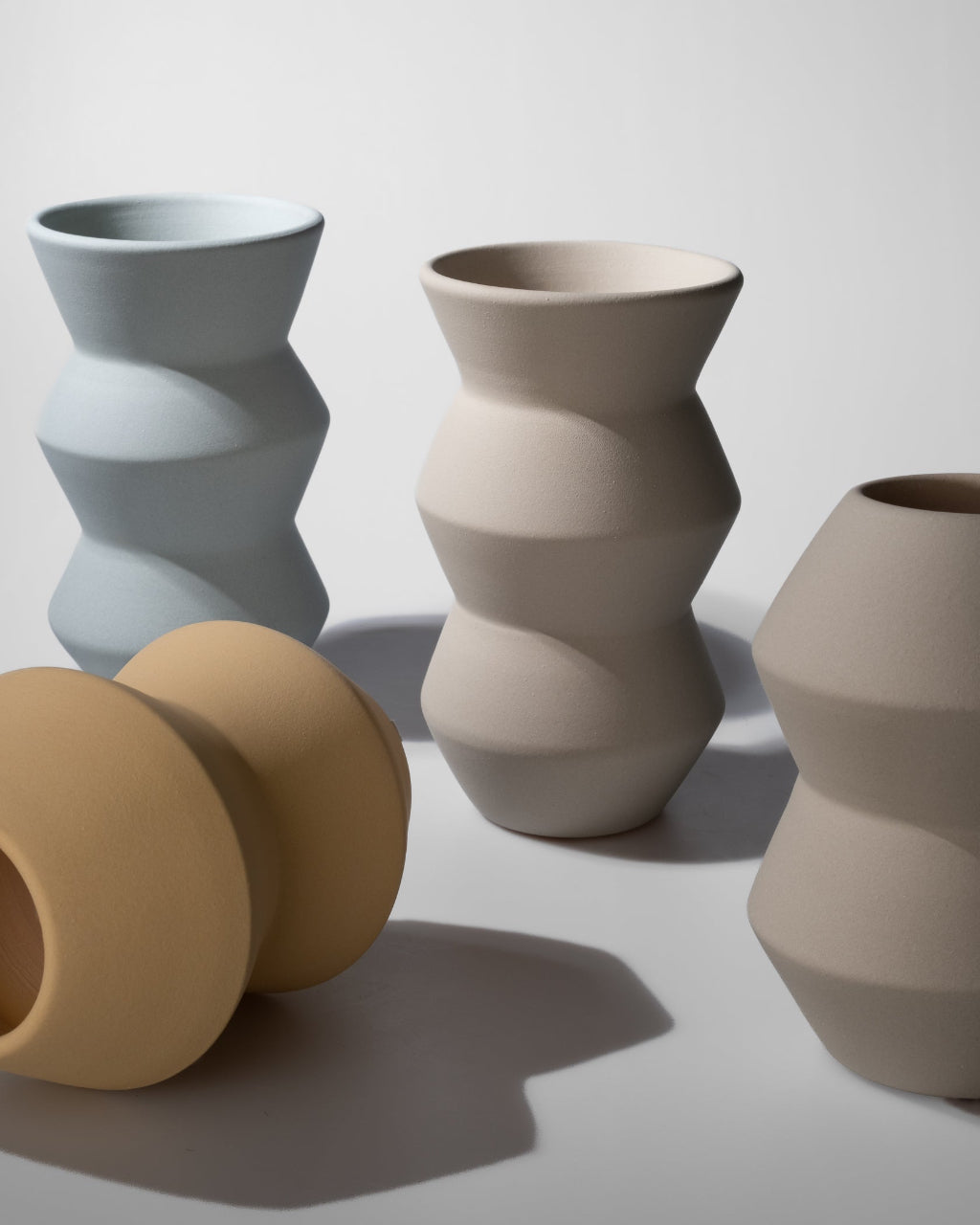 Design Keramik Vase bunt