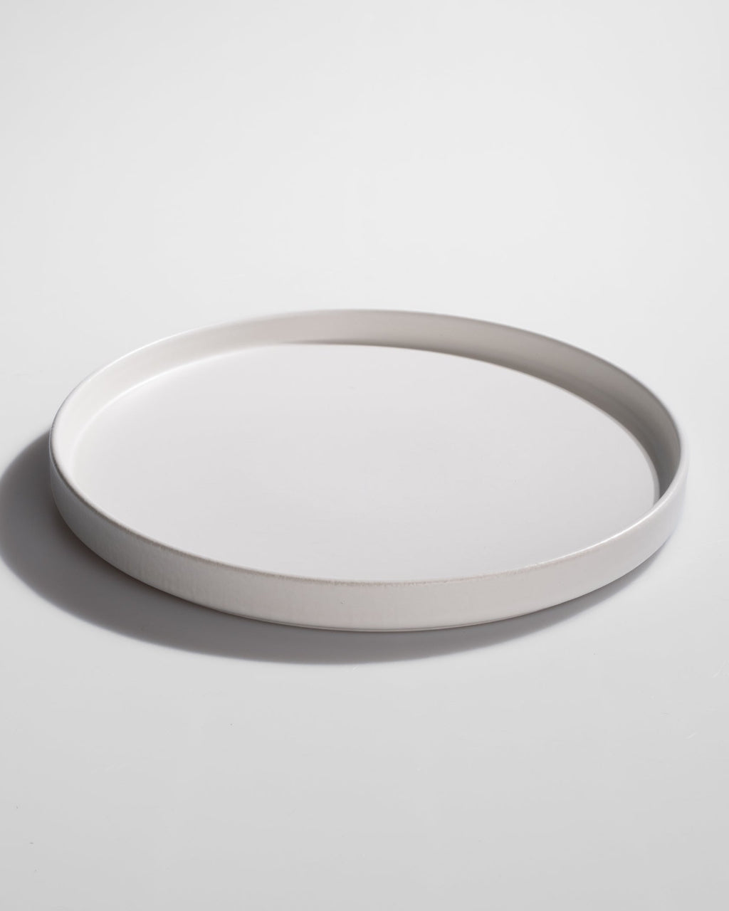 Handgemachtes Keramik Geschirr weiß