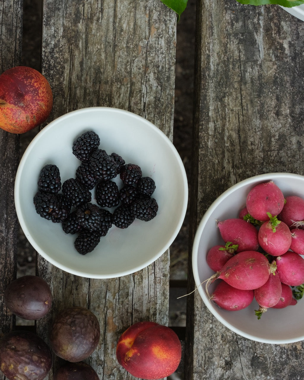 Handgemachtes Keramik Geschirr weiß