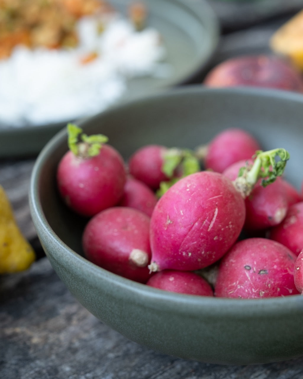 Handgemachtes Keramik Geschirr grün