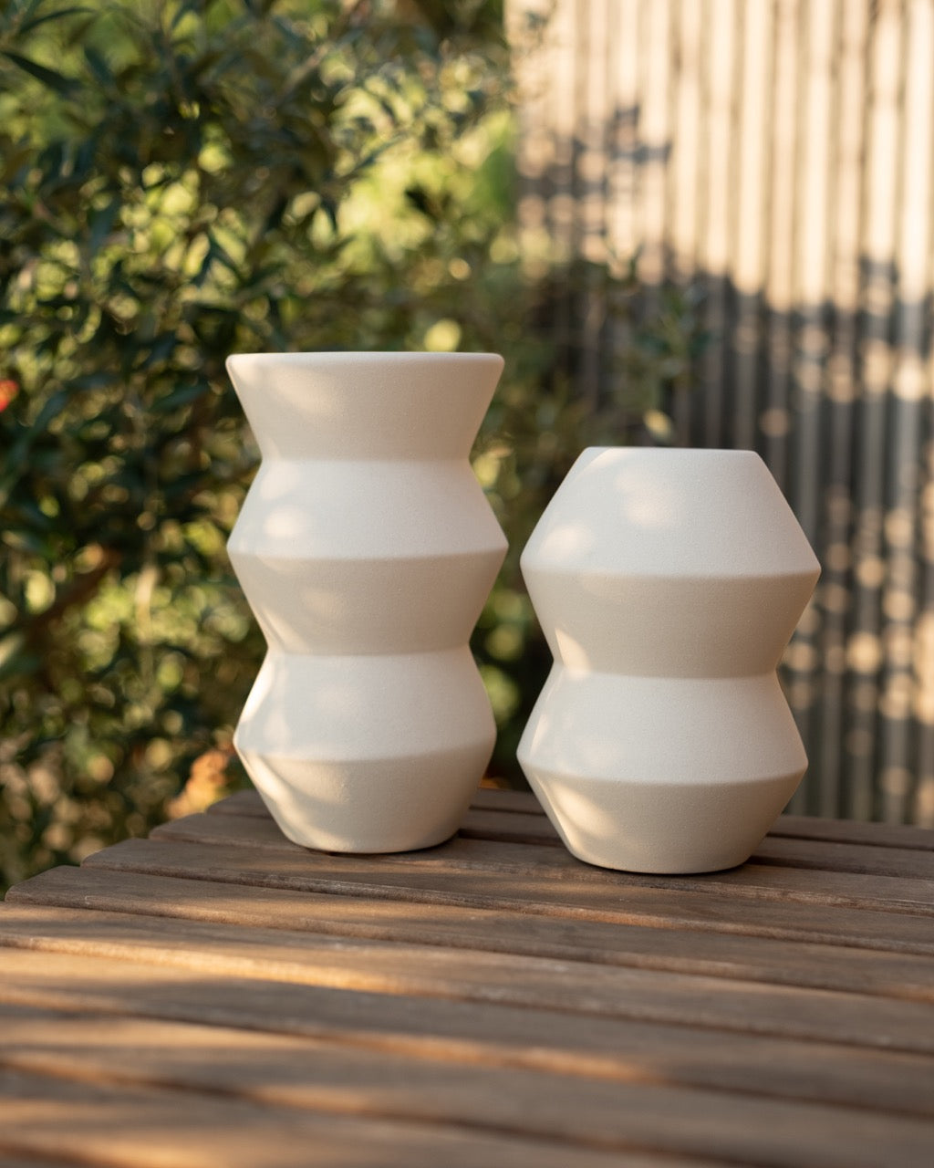 Design Keramik Vase beige